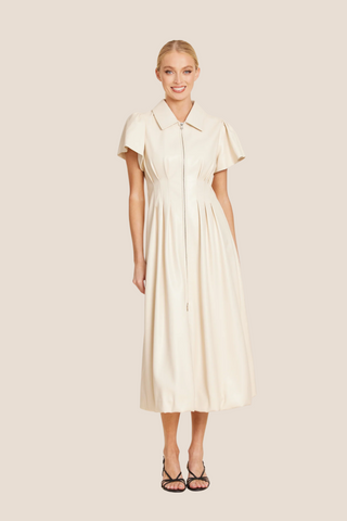 Vegan Zip Bubble Dress