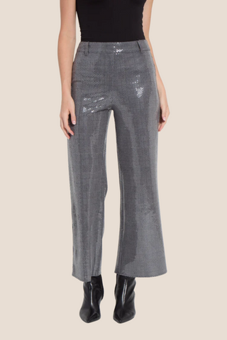 Mireille Sequin Wide Leg Trouser
