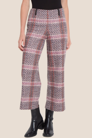 Romina Wide Leg Tweed Pant