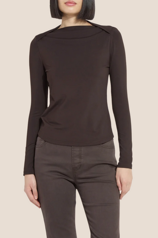 Electra Crossed Boat-Neck