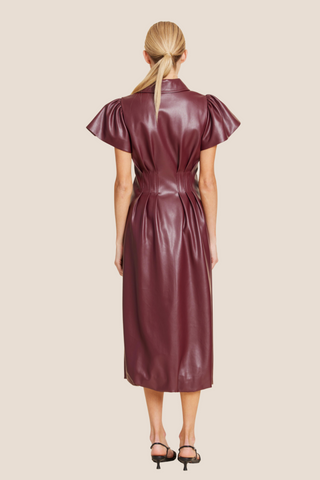 Vegan Zip Bubble Dress