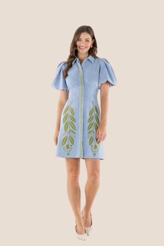 Britt Dress - Blu