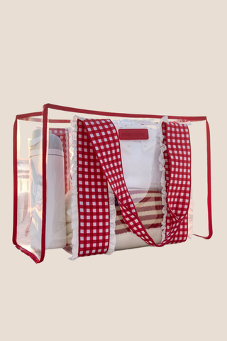 Jelly Tote - Cherry Gingham