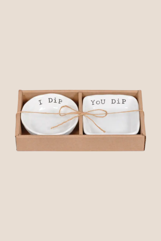 I Dip You Dip Set - White